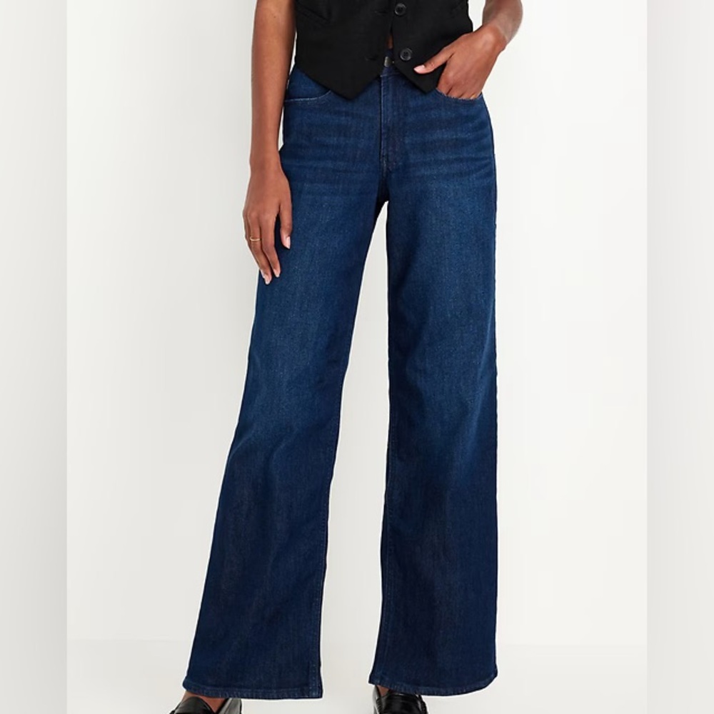 NWT women’s wide leg jeans 6Tall